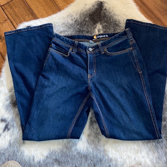 Carhartt Ladies Original Fit Jeans 6R - Picture 1 of 5
